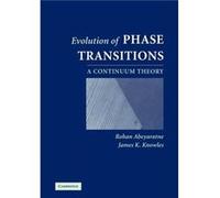 Evolution of Phase Transitions - James K. California Institute of Technology Knowles - Cambridge University Press - Livre en Anglais - Paperback James K. California Institute of Technology KnowlesJame