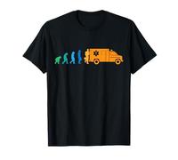 Évolution paramédicale, service médical, ambulance, profession T-Shirt