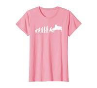 Évolution Piano Pianiste T-Shirt, Femme, Rose, M