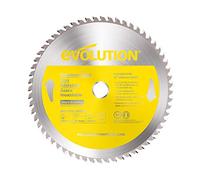 Evolution Power Tools 10BLADESSN Lame de scie pour la découpe de l’acier inoxydable, 10" x 66 dents, Jaune