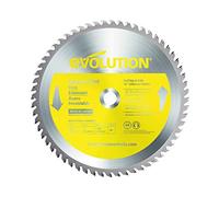 Evolution Power Tools 12BLADESS Lame de scie pour la découpe de l’acier inoxydable, 12" x 80 dents, Jaune