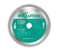 Evolution Power Tools A185TCT-60CS - Lame de scie de 185 mm pour la coupe d’aluminium - Produit quasiment pas de chaleur, d’ébarbures ni d’étincelles