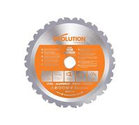 Evolution Power Tools - Lame Polyvalente en Carbure de Tungstène Rage, 255 mm - R165TCT-18CS, rage evolution, scie evolution rage, disque scie circulaire, lame de scie circulaire, lame multi-matériaux