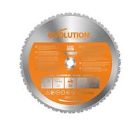Evolution Power Tools Multi-Purpose Cutting Blade for, 14-inch RAGE355Blade Lame de Coupe Multifonction pour RAGE2, 35,6 cm, Argenté, 14 inch