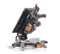 Evolution Power Tools R210MTS-G2 Scie à onglet/scie de table convertible, coupe multi-matériau, angle de biseau -47° & d'onglet +/- 45°, lame TCT incluse, bois, plastique, métal, 210mm