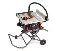 Evolution Power Tools R255TBLX+ Scie de Table avec Support (Nouvelle Génération de Rage 5-S) Lame de Coupe Multi-Matériaux Coupe Bois, Métal, Plastique, Biseau de 45˚, Angle d'onglet de +/- 60˚, 1800w