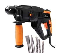 Evolution Power Tools SDS4-800 Perceuse à percussion - 4 fonctions, perceuse, burin, visseuse et marteau, polyvalente (230 V)