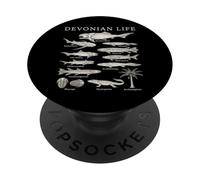 Évolution précoce des vertébrés de la paléontologie des Poissons du Dévonien PopSockets PopGrip Adhésif