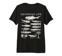 Évolution précoce des vertébrés de la paléontologie des Poissons du Dévonien T-Shirt Haut de Gamme