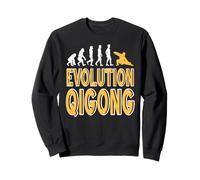 Évolution Qigong Posture Et Mouvement Zen Sweatshirt