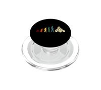 Evolution Quad Homme Humour Humoristique Drôle Rigolo PopSockets PopGrip pour MagSafe