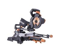 Evolution R210SMS-300+ Pro Multi-Material Coulissant Scie Mitre 210mm 1500W 110V