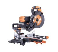 Evolution R255SMS-DB + Multi-Material Coulissant Scie Mitre 255mm 2000W 240V