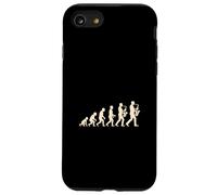 Evolution Saxophone Jazz Musicien Coque pour iPhone SE (2020) / 7/8