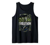 Evolution Sci-FI Créature Espace Horreur Rétro Graphique Débardeur