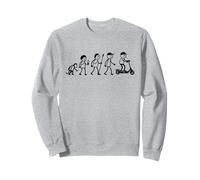 Evolution Scooter Cascadeurs Skateurs-rampe Trottinettes Sweatshirt