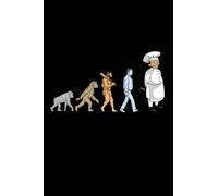 Evolution singe à cuisinier: Carnet de note 120 pages | Cadeau fun amateur et professionnel de cuisine