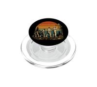 Evolution to Owl Watcher Silhouette d'observation des Oiseaux PopSockets PopGrip pour MagSafe