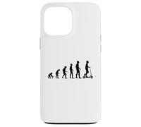 Evolution Trottinette Homme Humour Enfant idée Cadeau drôle Coque pour iPhone 13 Pro Max