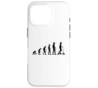 Evolution Trottinette Homme Humour Enfant idée Cadeau drôle Coque pour iPhone 16 Pro