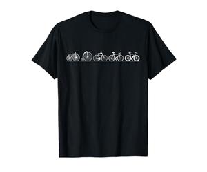Evolution Vélo - Ancien - Histoire - Invention - Vélo électrique T-Shirt