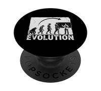 Évolution vers la Silhouette de la Classe des Enseignants PopSockets PopGrip Adhésif