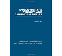Evolutionary Theory And Christian Belief