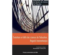 Évolutions et défis des sciences de l'éducation. Regards transnationaux - Rita Hofstetter - Presses Universitaires Du Midi - broché - Revue