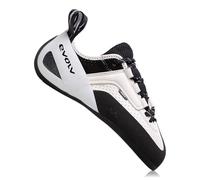 EVOLV Defy Lace Chaussures d'escalade pour entrée de gamme et escalade intérieure, Gris/noir, 47 EU
