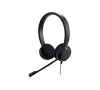 Evolve 20 MS stéréo - Micro-casque - sur-oreille - filaire - USB-C, USB-A - isolation acoustique - Certifié pour Microsoft Teams