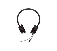 Jabra Evolve 20 UC stereo - Micro-casque - sur-oreille - filaire - USB-C, USB-A - isolation acoustique - Certifié Alcatel-Lucent, Certifié Avaya, Certifié pour Microsoft Teams, Cisco Certified, Certif