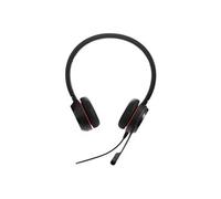 Jabra Casque filaire Evolve 30 II – Arceau pour bureau et centre d'appels, Noir