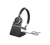 Evolve 65+ UC mono - Micro-casque - sur-oreille - Bluetooth - sans fil - NFC* - USB