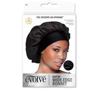 Evolve Evolve Satin Wide Edge Bonnet Noir