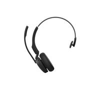 Evolve3 45 MS Mono - Micro-casque - sur-oreille - Bluetooth - sans fil, filaire - Suppresseur de bruit actif - USB-A via adaptateur Bluetooth, USB-C