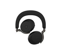 Evolve3 75 MS - Micro-casque - sur-oreille - Bluetooth - sans fil - Suppresseur de bruit actif - USB-C via un adaptateur Bluetooth - noir - Certifié