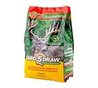 Evolved Harvest 5 graines de Card Draw - Graines de Traceur de Nourriture - pour Toutes Les Saisons - Nourriture Longue, Riche en protéines et minérales pour Cerfs - Vert