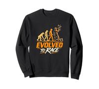 Évolved to Race Funny RC Car Driver Evolution Design Sweatshirt