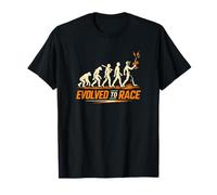 Évolved to Race Funny RC Car Driver Evolution Design T-Shirt