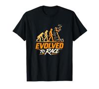 Évolved to Race Funny RC Car Driver Evolution Design T-Shirt