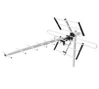 EVOLVEO Flexi 1 LTE, câble 8,5, réduction IEC/F, antenne extérieure passive DVB-T/T2 extensible avec amplificateur
