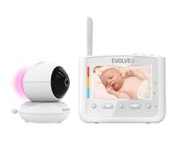 EVOLVEO NL4, écoute-bébé avec veilleuse et caméra rotative