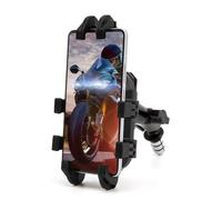 evomosa Moto Support de téléphone Portable Support GPS pour Smartphone 4 '' - 7 '' s'adapte à Toutes Les Motos avec des Trous de 12mm-24mm pour R1 R6 F5 CBR650F VFR1200 Vfr800 GSX-R750 (C)