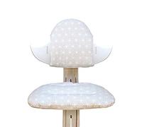 Evomove BESCHICHET Happy Star Ensemble de coussins pour chaise haute Nomi Beige