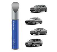EVOOOR 9J9J/ F8J Gris Anthracite Métallisé Retouche de peinture pour Skoda, réparation des rayures pour voiture, solution rapide et facile pour la réparation.