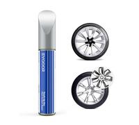 EVOOOR Stylo de retouche Tesla Auto- DIY Kit de réparation des jantes Noir Avec Couleur Matched Touch Up Couleur pour Modèle 3 19 pouces/Modèle Y19 pouces(Argent étoilé)