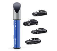 EVOOOR Tesla crayon de retouche voiture - Réparation DIY des égratignures avec correspondance de couleur pour les model 3/Y/S/X (Gris Stealth (PN01))