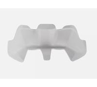 EvoParts Spoiler arrière compatible casque moto Arai Rx7-V Vz-Ram (2024) (Blanc brillant)