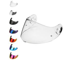 EvoParts Visière Compatible avec X-lite x803 - x802 - x802r - x802rr - x702 - x661 - x603 (pas x804) prête pour Pinlock (Transparente)