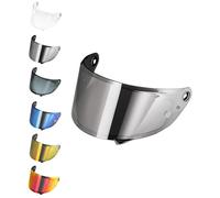 EvoParts Visière compatible Hjc RPHA 1 (sans rpha 10-11-12) HJ-35 Pinlock Ready (Argent)